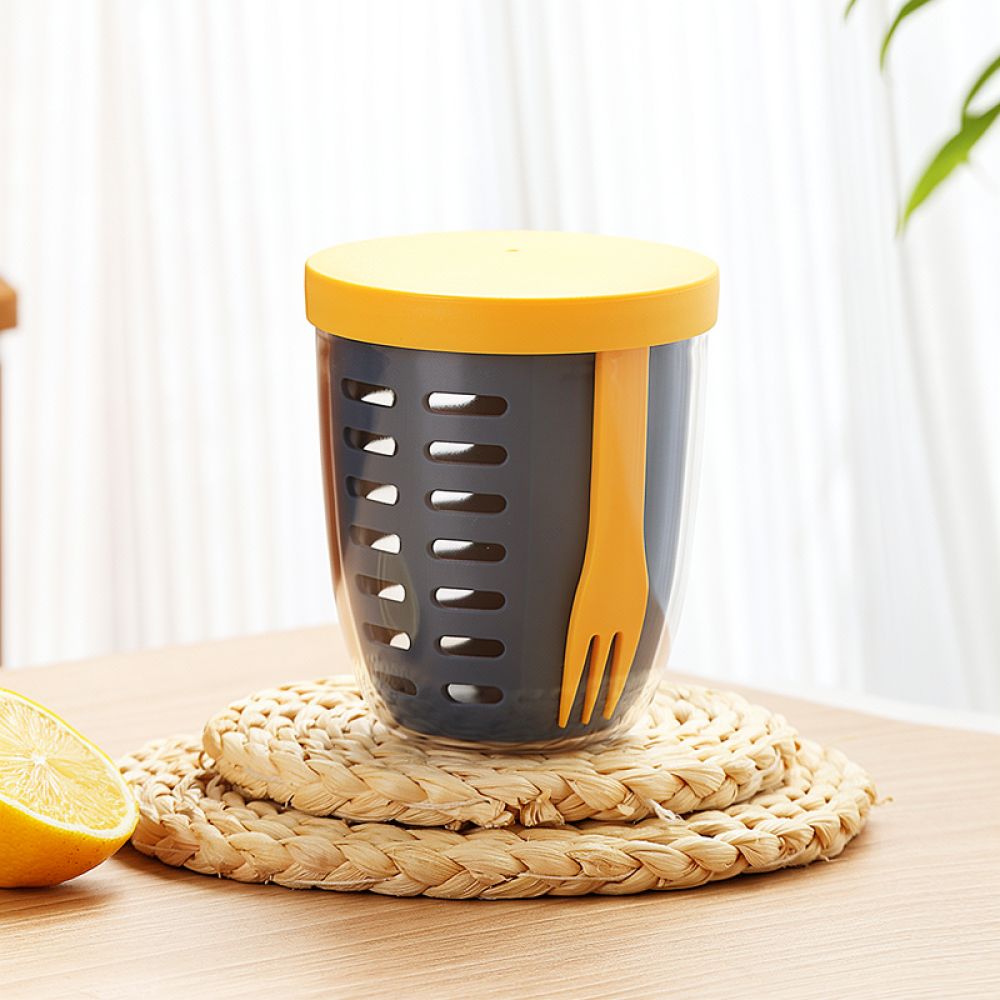 Large Salad Shaker Cup With Fo - огляд і ціна Healthy Snacks Food