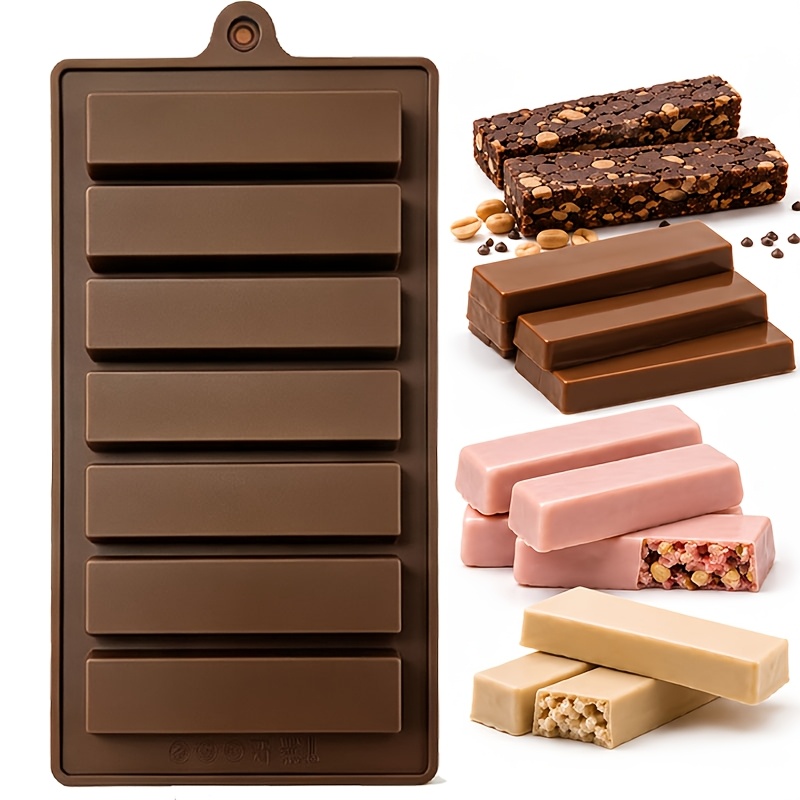 7-Cavity Silicone Chocolate Mo - огляд і ціна Protein Bar