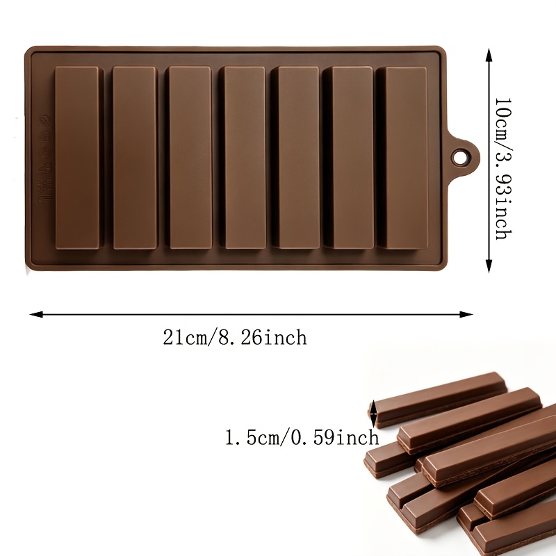 7-Cavity Silicone Chocolate Mo - огляд і ціна Protein Bar