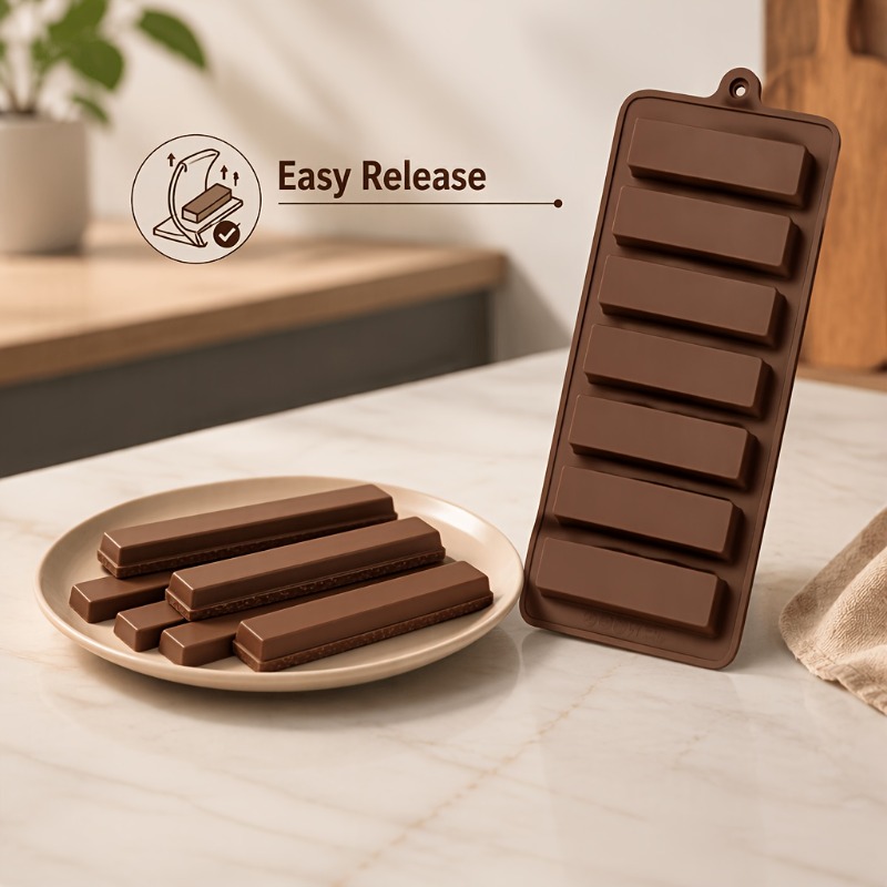 7-Cavity Silicone Chocolate Mo - огляд і ціна Protein Bar