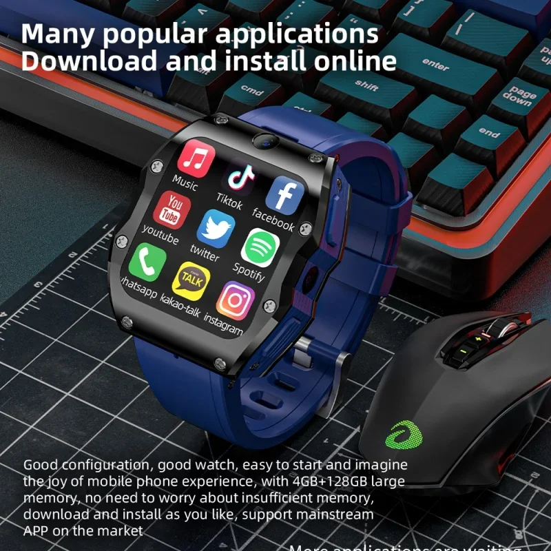 New LOKMAT 4G Smartwatch 4GB+1 - огляд і ціна Seaweed Snack