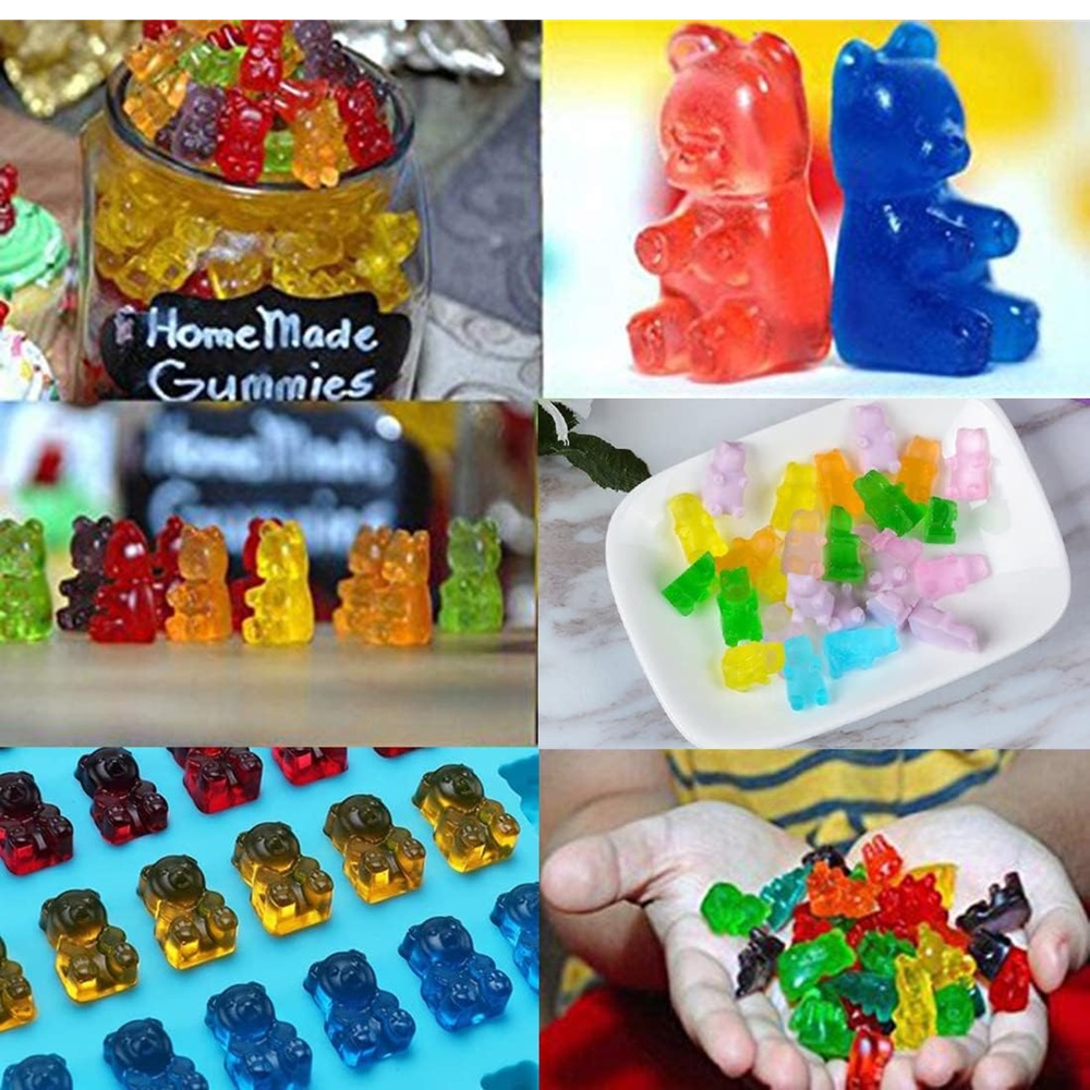 4 Pieces Mini Gummy Bear Candy - огляд і ціна Gummy Candy