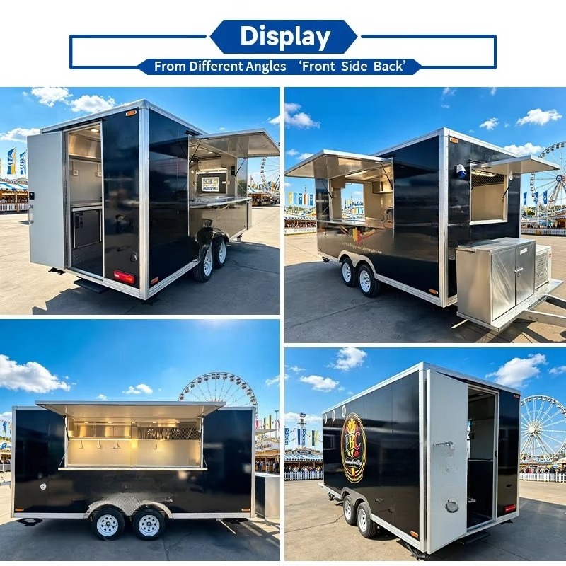 Commercial Food Trailer Fully  - огляд і ціна Food Snacks Catering