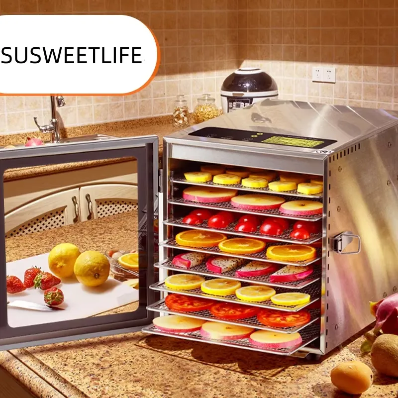 Large Capacity 8-Tray Food Deh - огляд і ціна Healthy Snacks Food